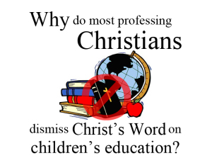 ChristianEducation